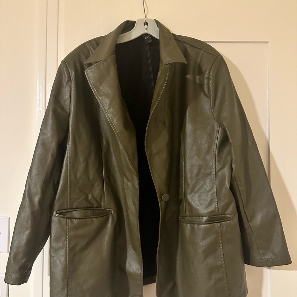 Olive Green Women's blazer
